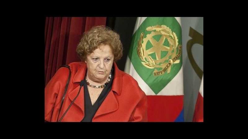 Fonsai, Cancellieri: Intervenire è mio compito, pronta a riferire in Parlamento