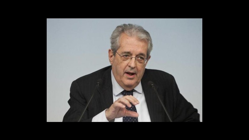 Legge stabilità, Saccomanni: Nessuna modifica a norme su contante