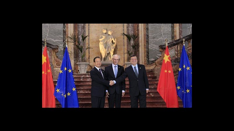 Ue-Cina, Wen Jiabao poco diplomatico a Bruxelles: stop a trasmissioni