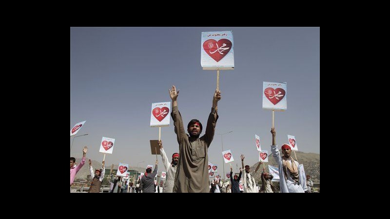 Proteste a Kabul, Teheran e Islamabad: Morte a Usa e Francia
