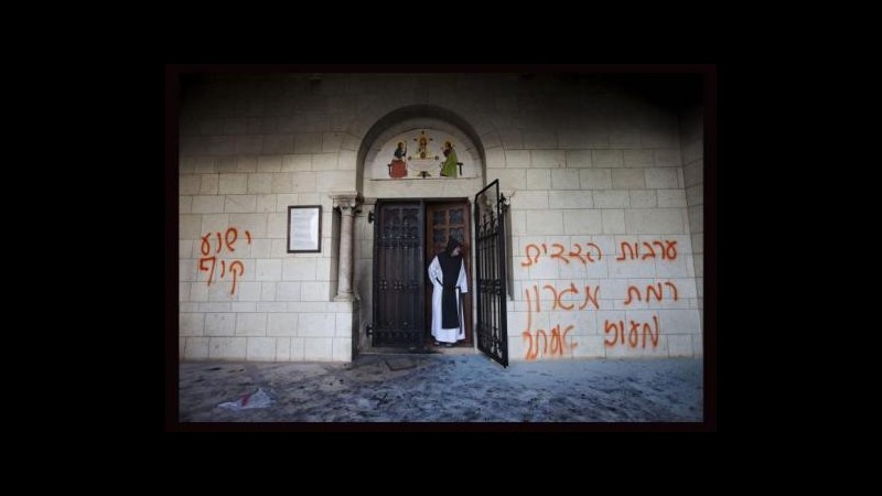 Israele, comunità cattolica: Stato fermi gli atti vandalici