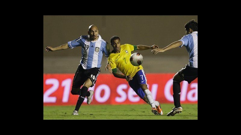 Brasile batte Argentina 2-1 in andata Superclasico delle Americhe