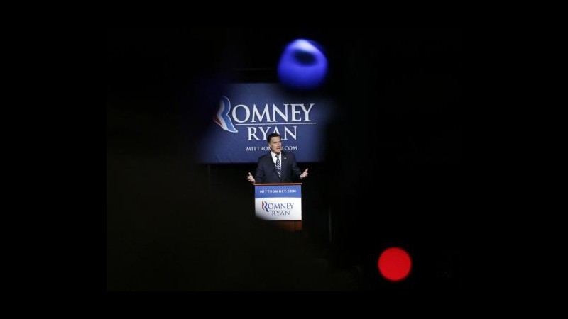 Usa 2012, Romney: Obama non può aiutare poveri e classe media, io sì