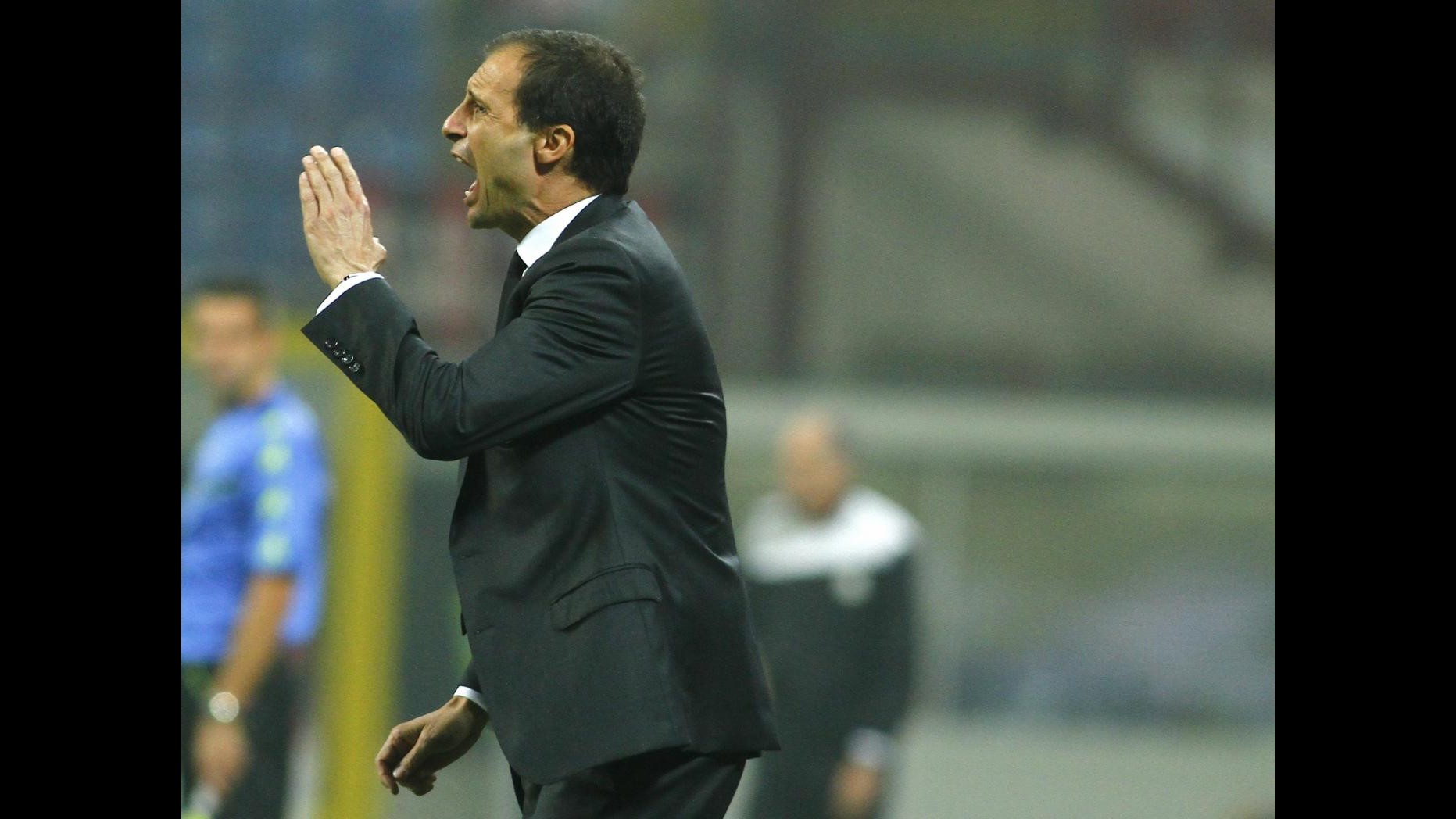 Allegri: Ora risalita si fa dura. Balotelli? Può essere sostituito come tutti
