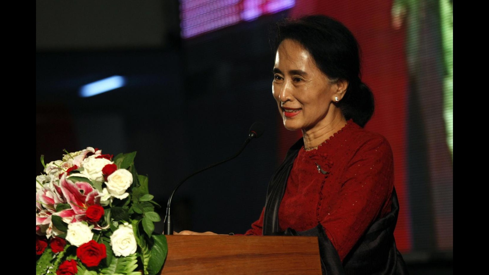 Roma,Suu Kyi in Campidoglio per conferimento cittadinanza onoraria