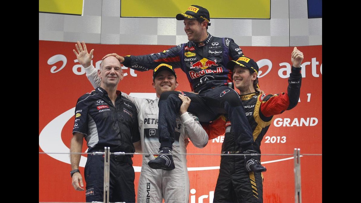 F1, Gp India: Vettel vince ed è campione del mondo. Alla Red Bull anche il Mondiale costruttori