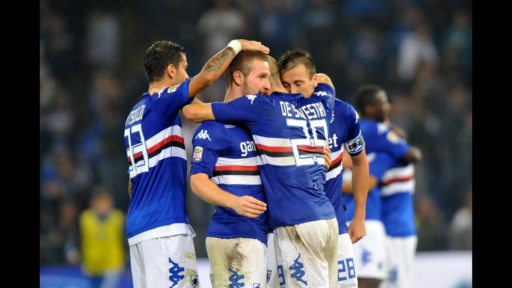 Primo sorriso Sampdoria a Marassi: 1-0 all’Atalanta, decide Mustafi