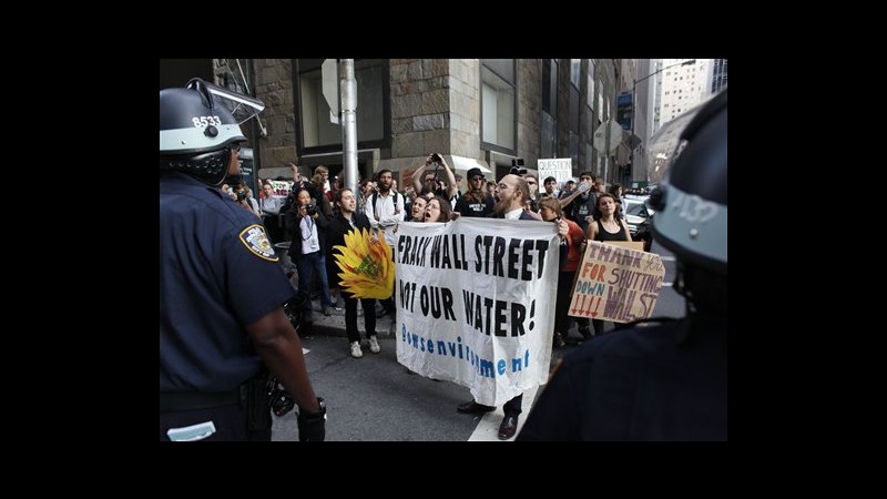 In anniversario nascita Occupy Wall Street 200 arresti a New York