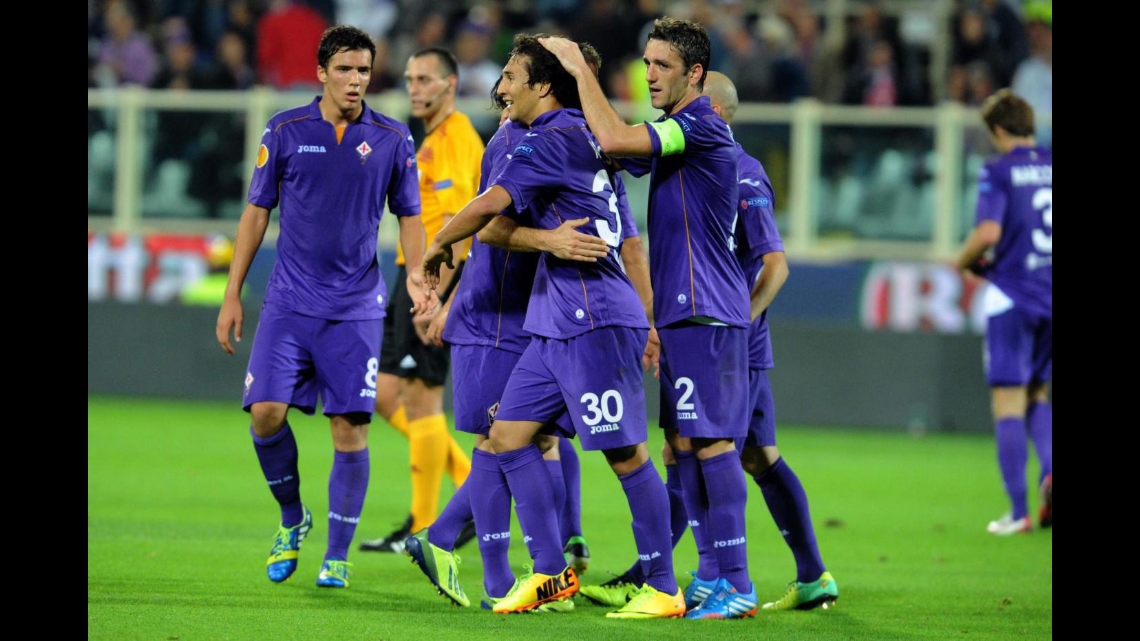 Europa League, Fiorentina scatenata: Pandurii travolto 3-0 con un super Cuadrado