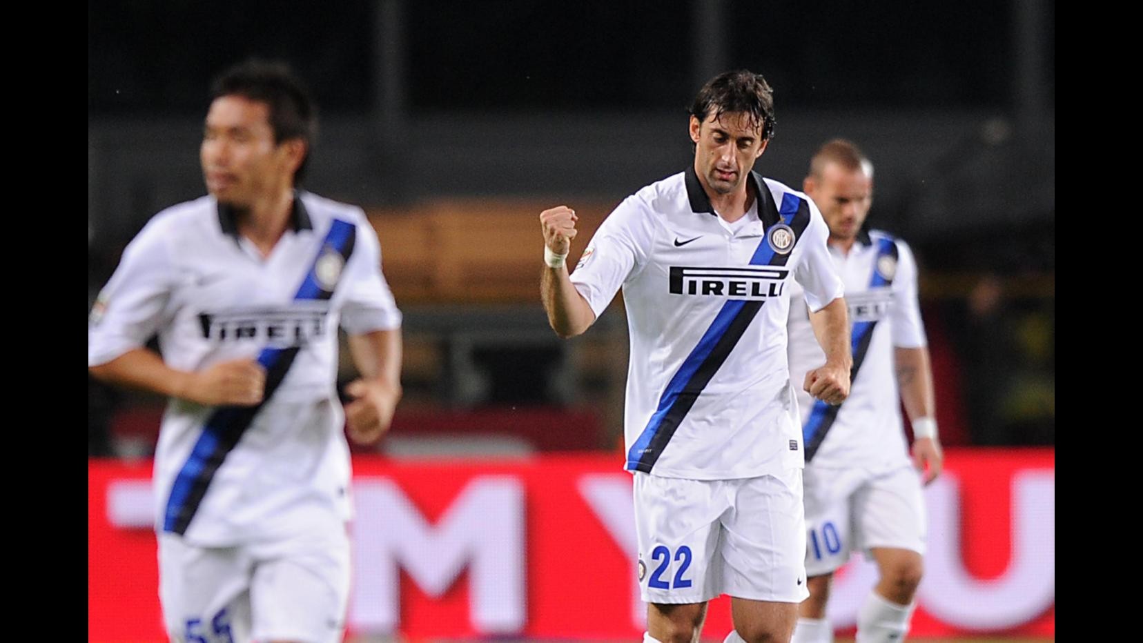 Inter cinica, Milito e Cassano ‘matano’ il Toro nel posticipo