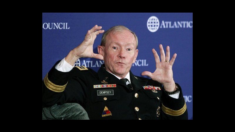 Afghanistan, Dempsey: Infiltrati minaccia molto seria per missione