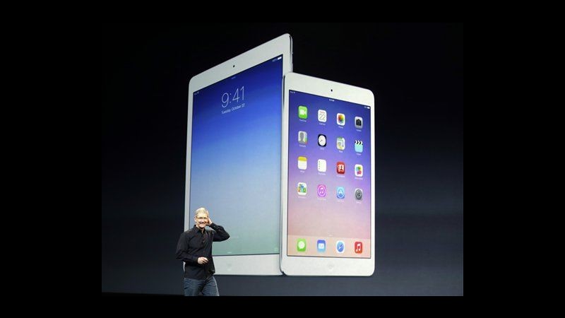 Apple svela nuovi Mac e iPad Air: più leggero, in vendita da 1 novembre