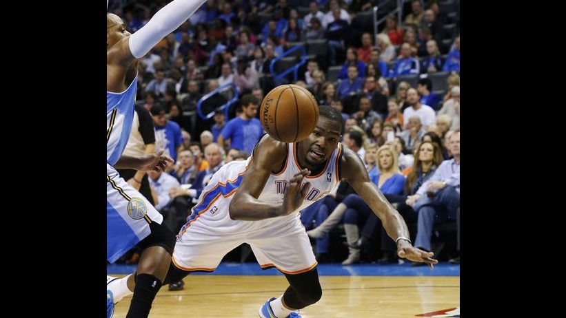Nba: Durant trascina Oklahoma contro i Clippers, Chicago cade a Denver