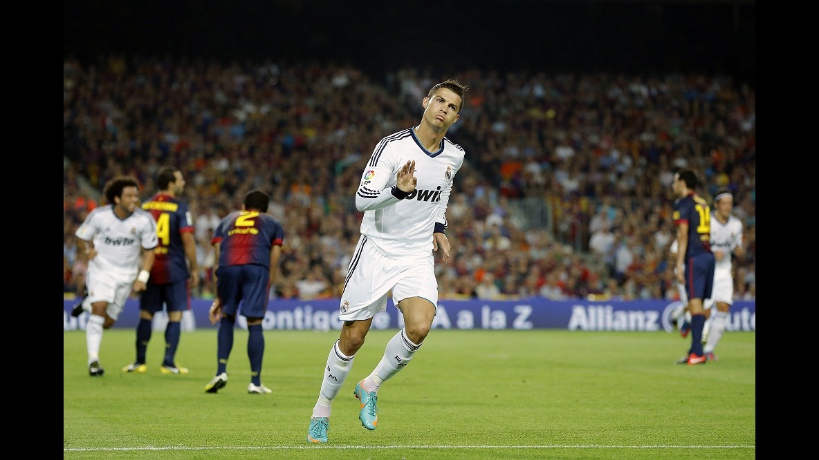 Calcio, Liga: Messi e Ronaldo, il ‘Clasico’ è 1-1 dopo i primi 45′