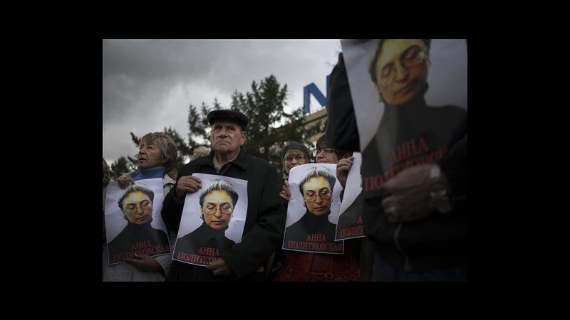 Russia, Politkovskaya ricordata a Mosca in 6° anniversario omicidio