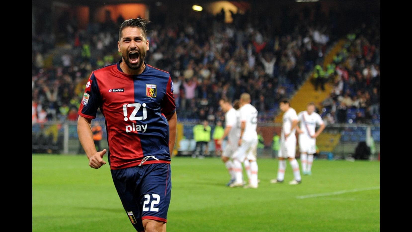 A Giorgi replica Borriello, Genoa-Palermo 1-1 a Marassi