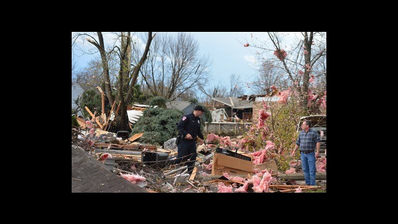 Usa, allerta maltempo in 10 Stati. 2 morti per tornado a New Minden in Illinois