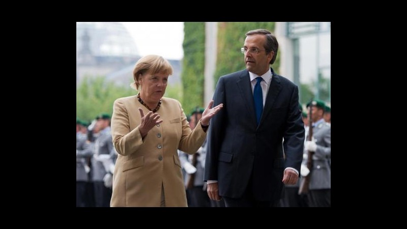 Crisi, Merkel martedì in Grecia per incontro con Samaras