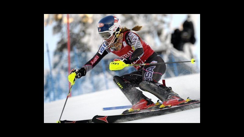 Sci, Cdm donne: americana Shiffrin vince slalom Levi, azzurre indietro