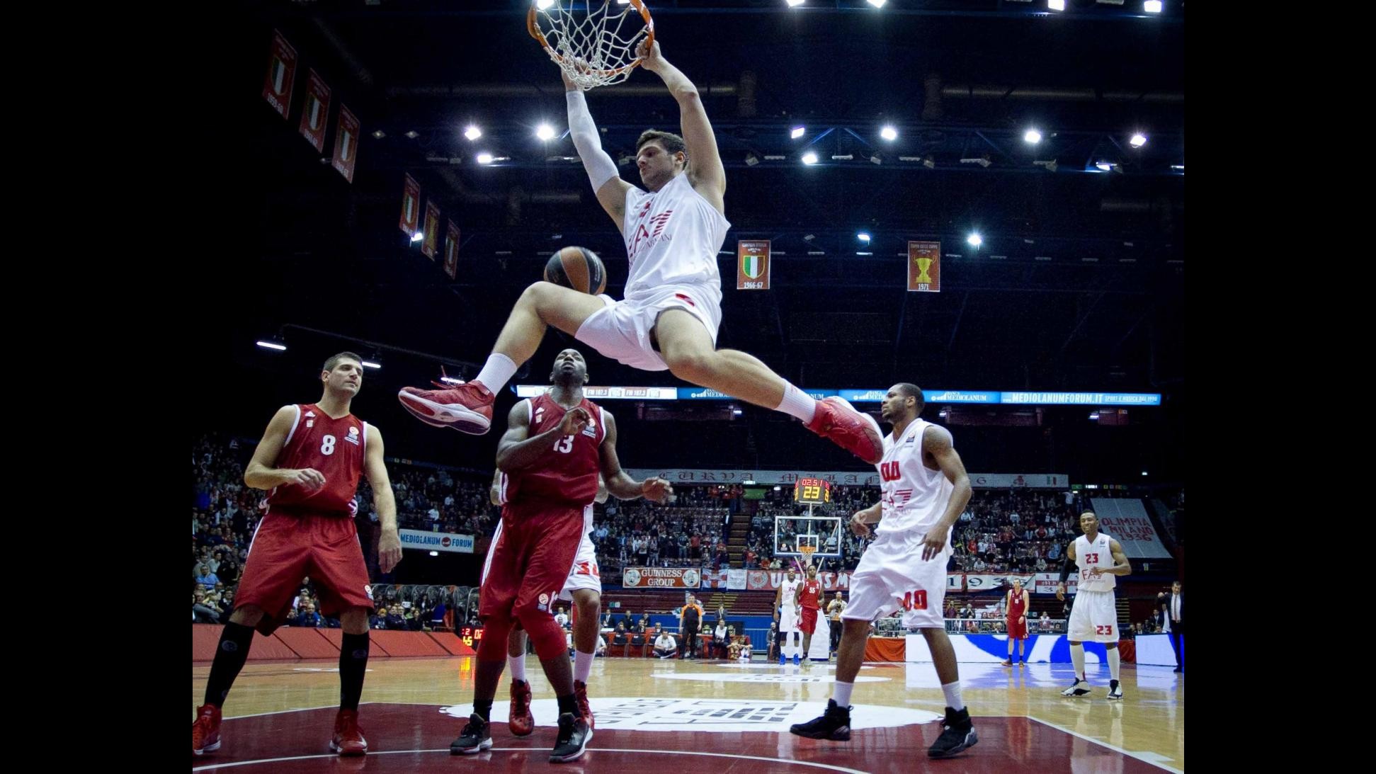 Eurolega, Olimpia Milano-Strasburgo 83-72 con un super Langford
