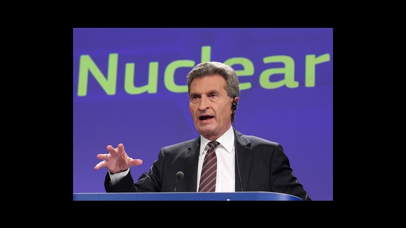 Ue: Investire 25 mld euro per migliorare sicurezza reattori nucleari