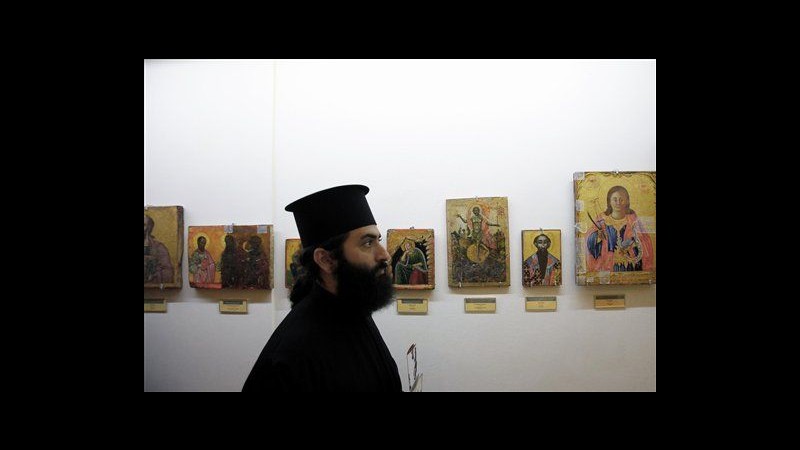 Cipro, restituite 173 opere sacre rubate da chiese ortodosse nel nord