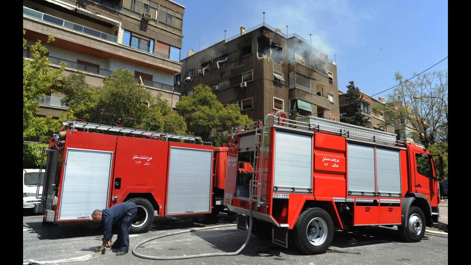 Siria, colpito scuolabus in centro Damasco: morti 4 bambini e autista