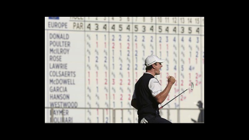Golf, Europa vince Ryder Cup. Molinari alla pari con Woods