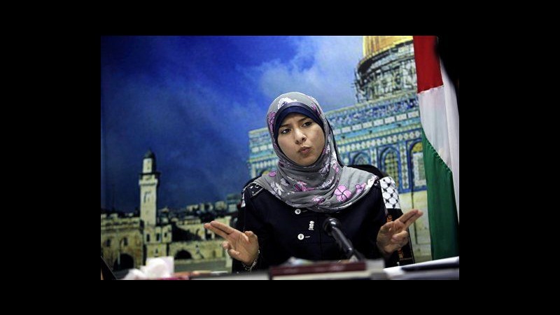 Gaza, per la prima volta una donna è portavoce di governo Hamas