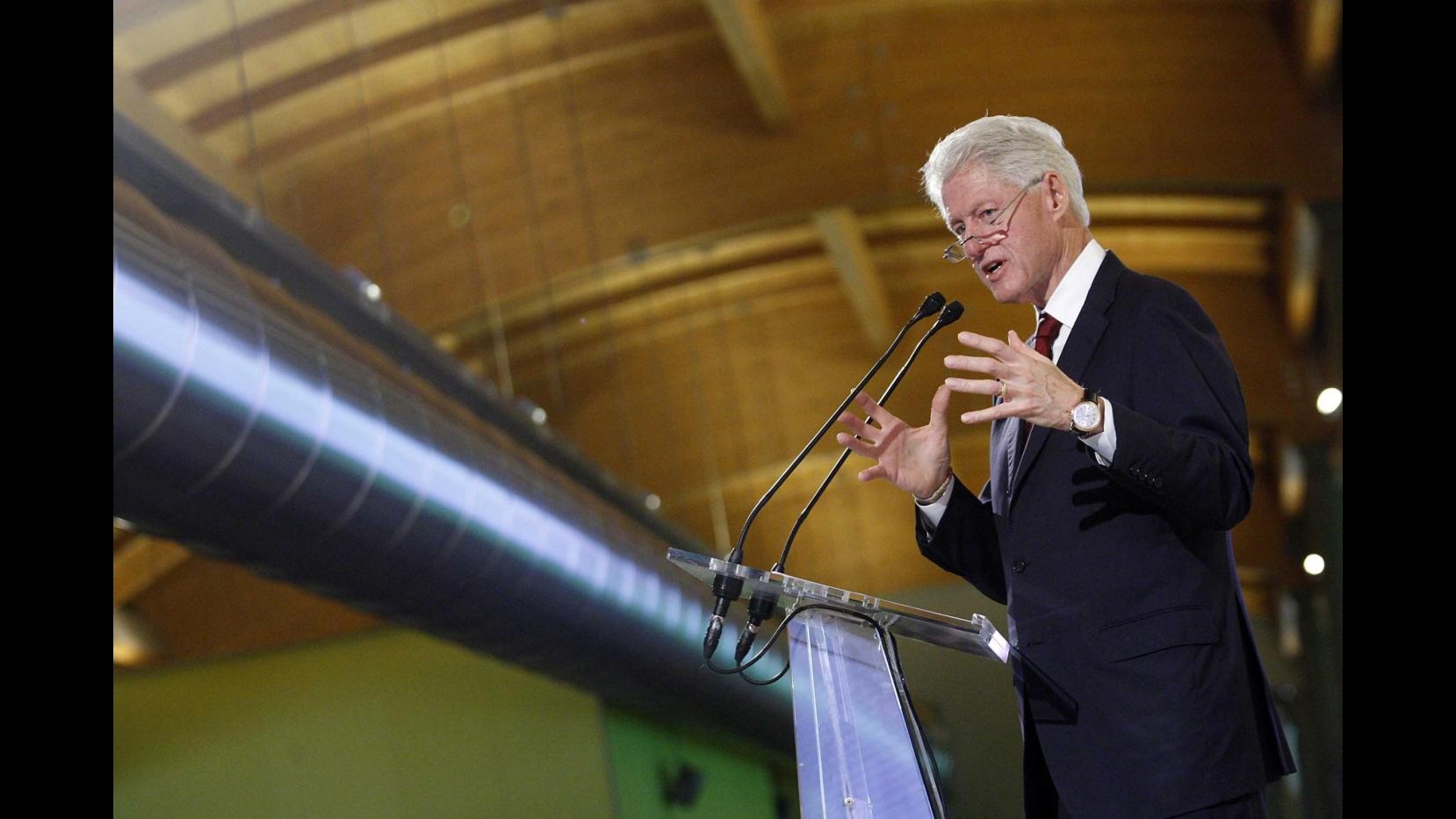 Bill Clinton chiude inaugurazione Technogym: Esiste un futuro migliore