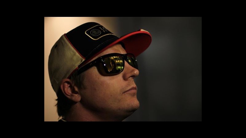 F1: Raikkonen sarà operato alla schiena, salta ultimi due Gran Premi. Pronto Valsecchi