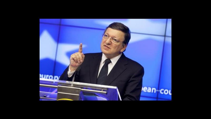 REAZIONI Barroso: Ue ha inviato un team, soccorsi pronti a partire