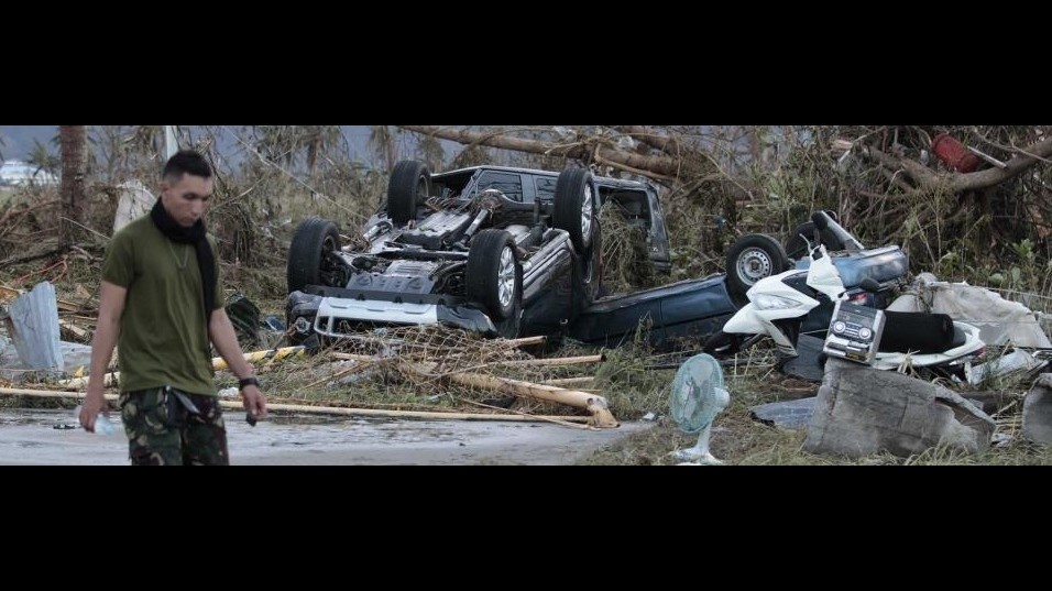 Tifone Haiyan devasta le Filippine: almeno 1.200 morti