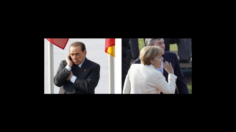 Berlino a Berlusconi: Germania fuori da euro? Idea assurda