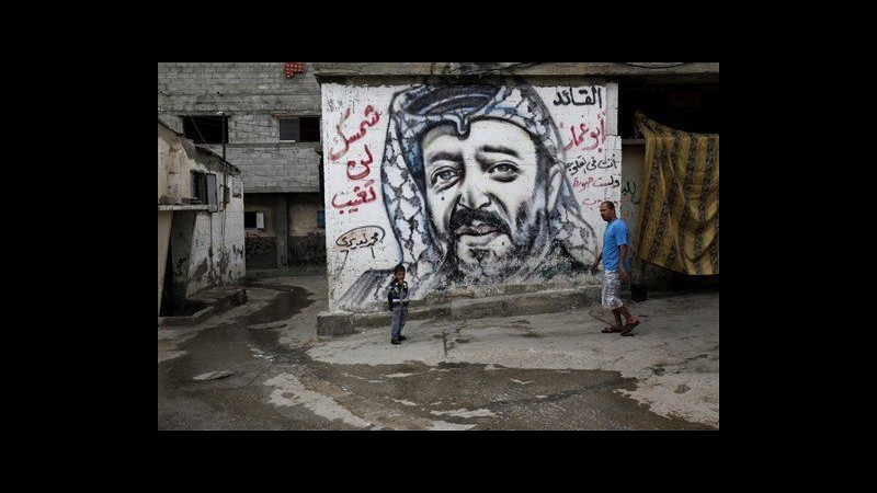 Investigatori Anp: Israele è l’unico sospetto per morte di Arafat