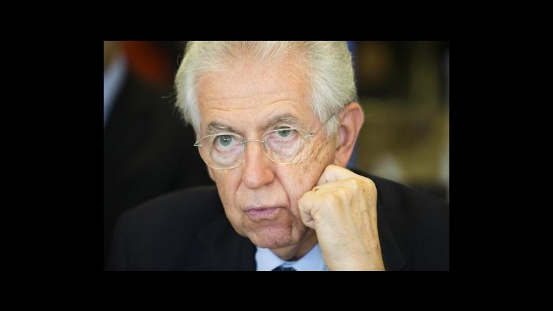 Governo, Monti: Mi sfugge la distizione tra tecnico e politico