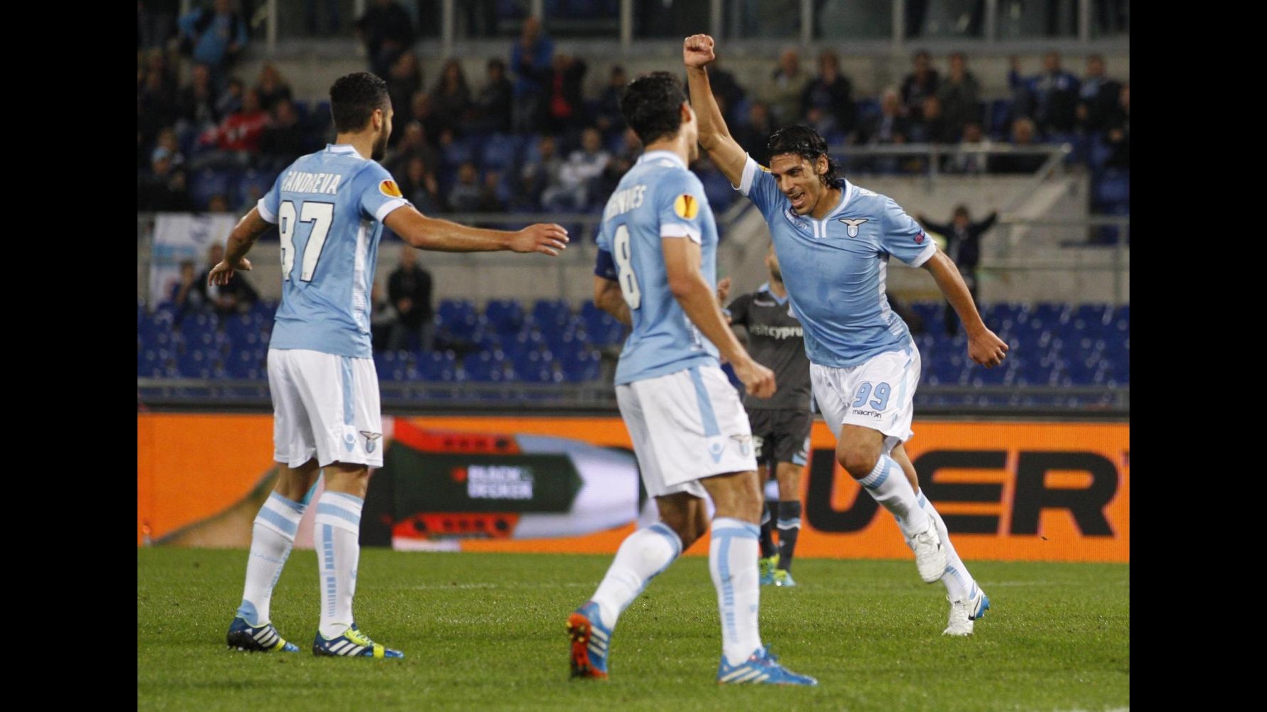 Europa League, Lazio torna al successo: doppio Floccari, Apollon battuto 2-1
