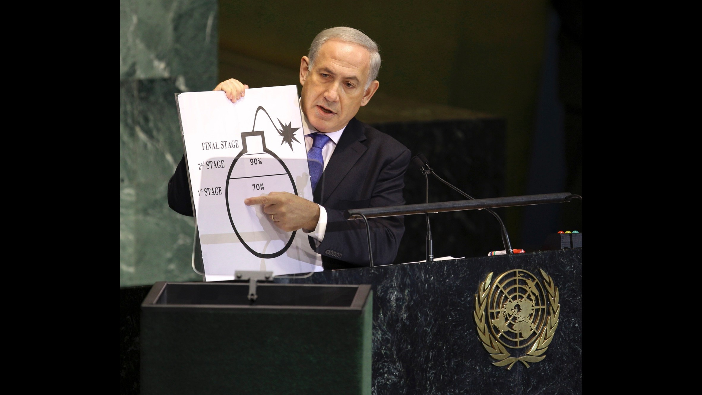 Abbas: Onu riconosca Palestina. Netanyahu lancia allarme atomica Iran