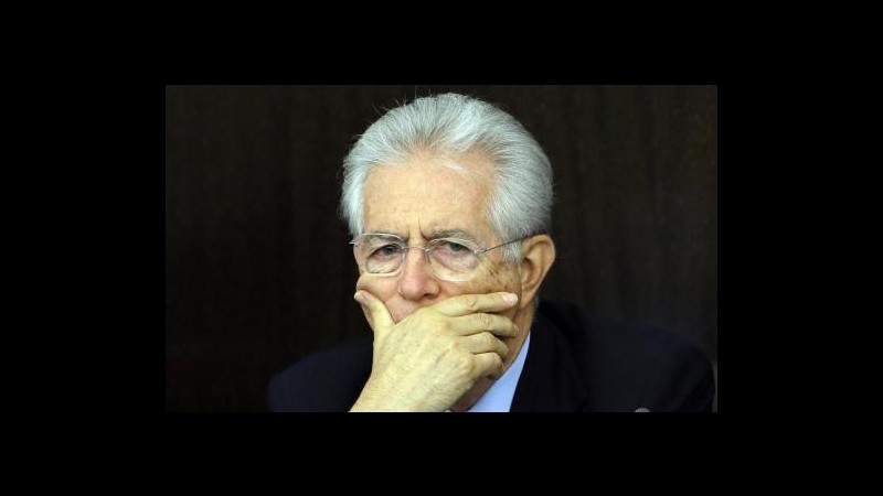 Monti: Non mi candido ma se richiesto considererò possibilità