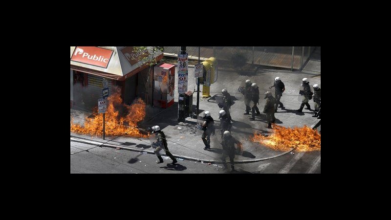 Spagna, a Madrid nuove proteste di indignados: traffico bloccato