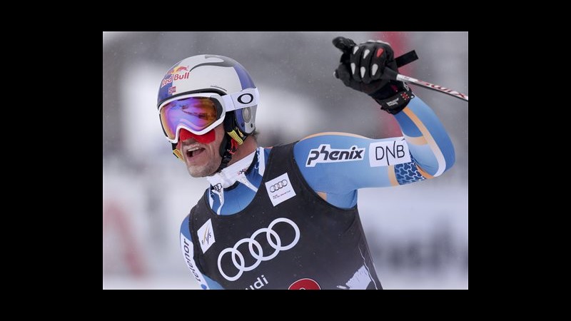 Sci, Beaver Creek: trionfa Svindal. Fill chiude al terzo posto