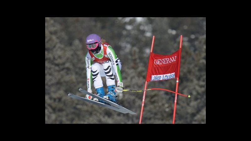 Sci, Hoefl-Riesch trionfa a Lake Louise. Elena Fanchini ancora sul podio