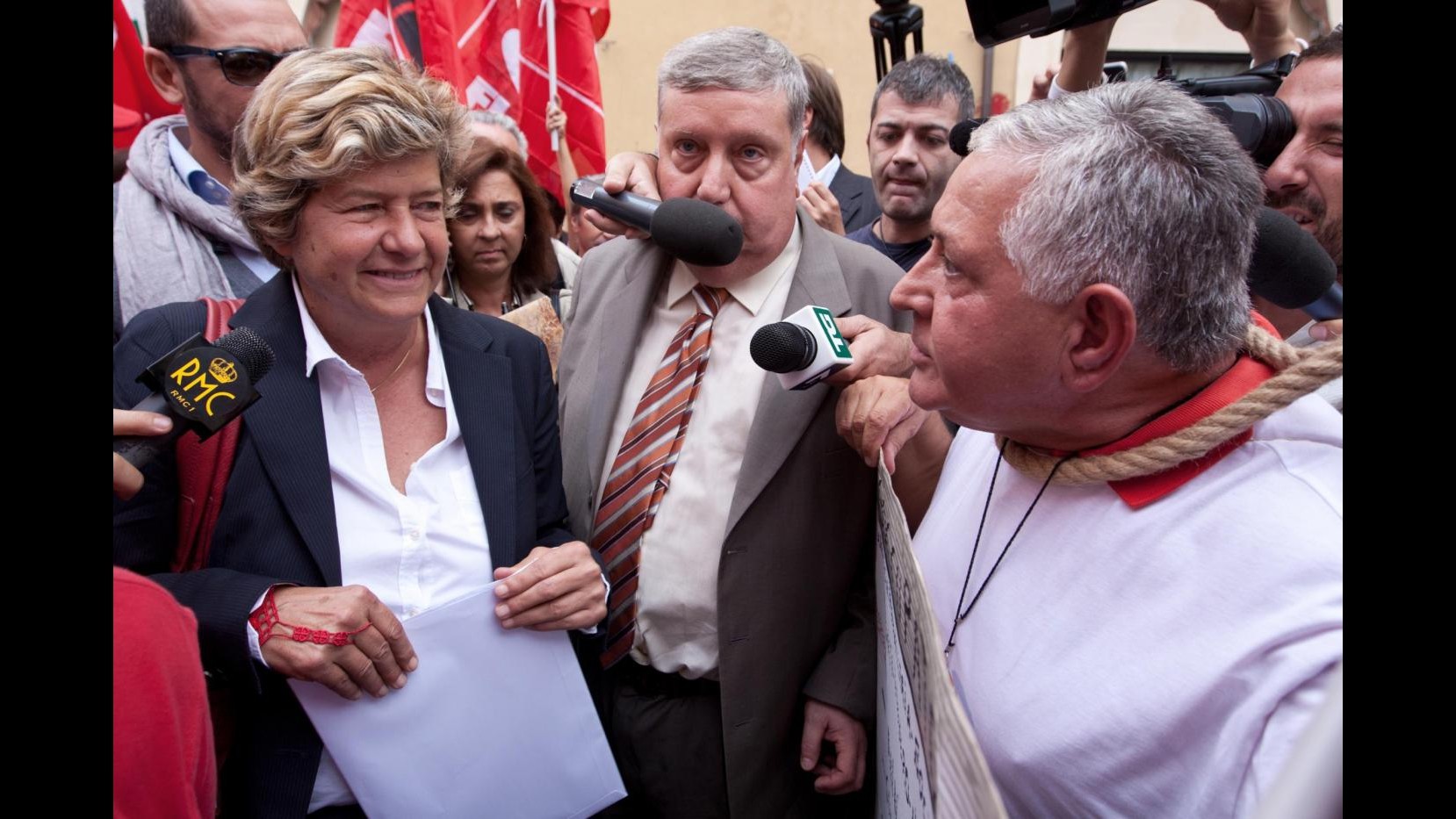 Crisi, Cgil in piazza a Roma: ‘Il lavoro prima di tutto’