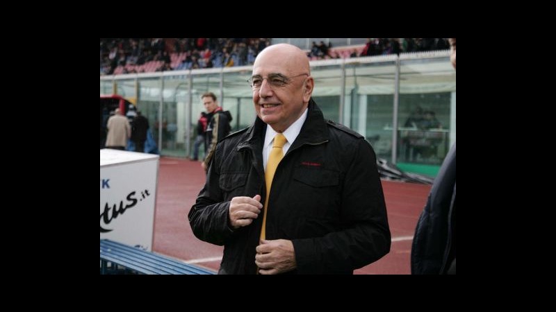 Galliani: Berlusconi a Milanello prima di gara con Ajax. Mercato sarà dinamico e con sorprese