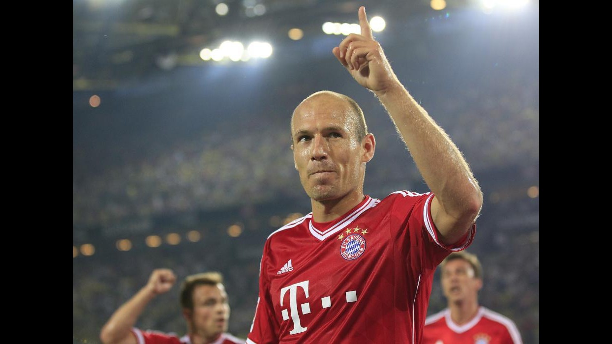 Tegola su Bayern Monaco, stop di sei settimane per Robben