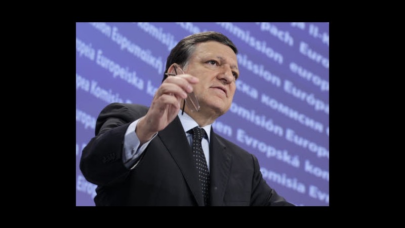 Crisi, Barroso: Ue in ritardo, accelerare su patto per la crescita