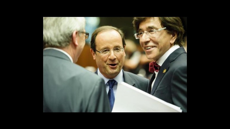 Ue, Hollande: Francia vuole Tobin tax da inizio 2013