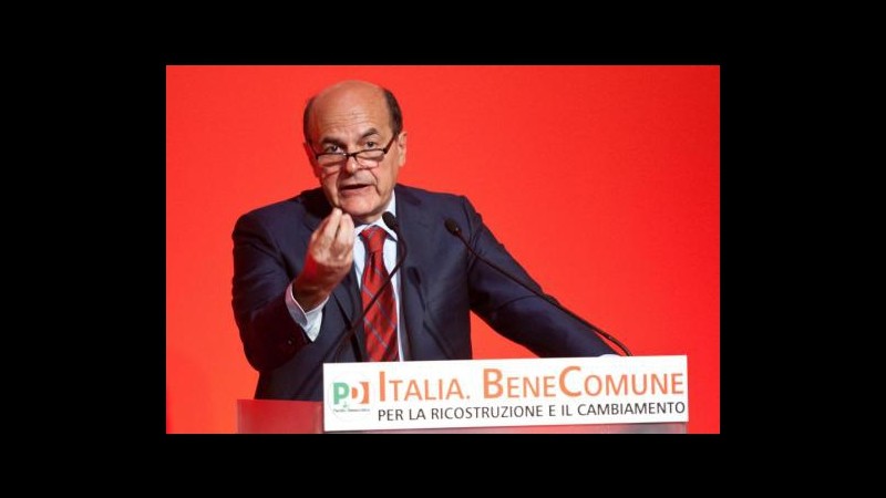 Bersani: Non sto scaricando D’Alema, deputati non li nomino io