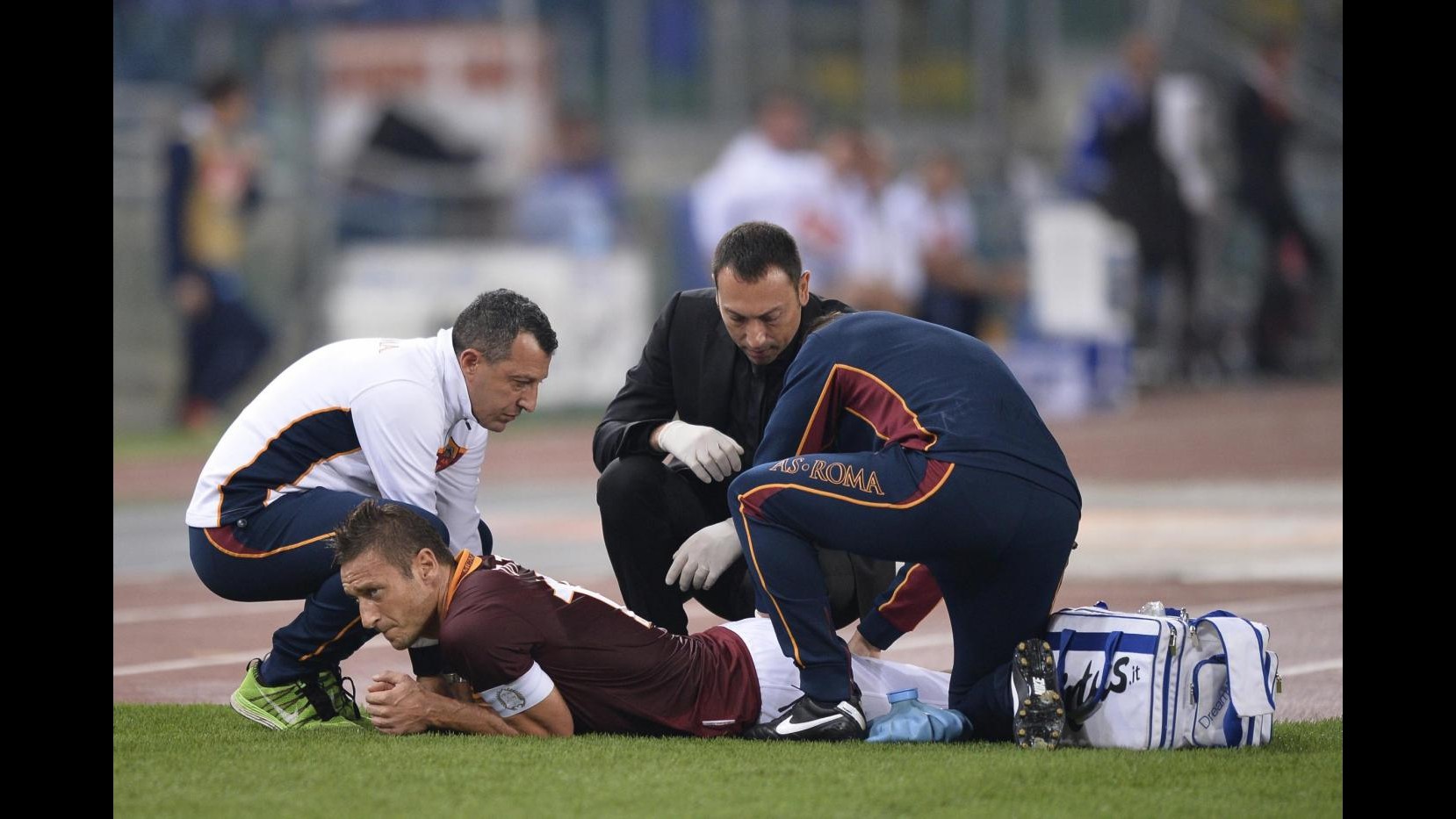 Roma, Totti migliora e da domani parziale inserimento in gruppo