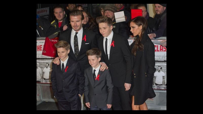 David Beckham alla première de ‘La classe del ’92’ a Londra